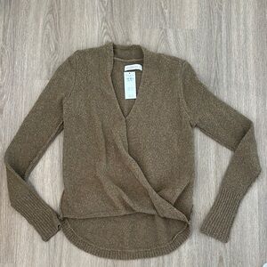Abercrombie & Fitch Surplice Sweater